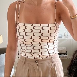 Reformation silk top